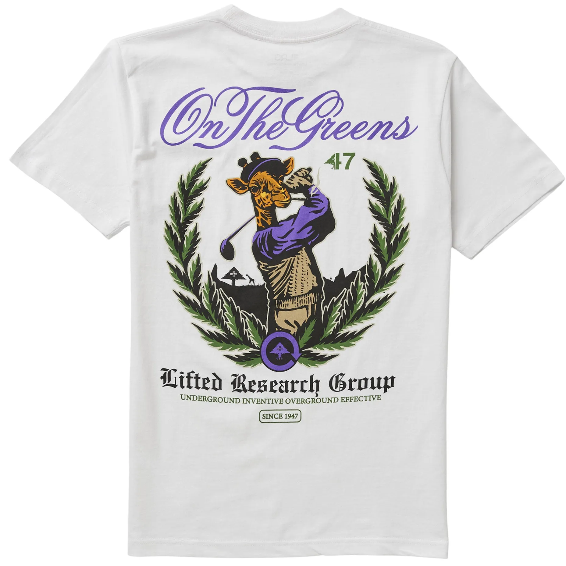 ON THE GREENS TEE - WHITE sold by Lrg
