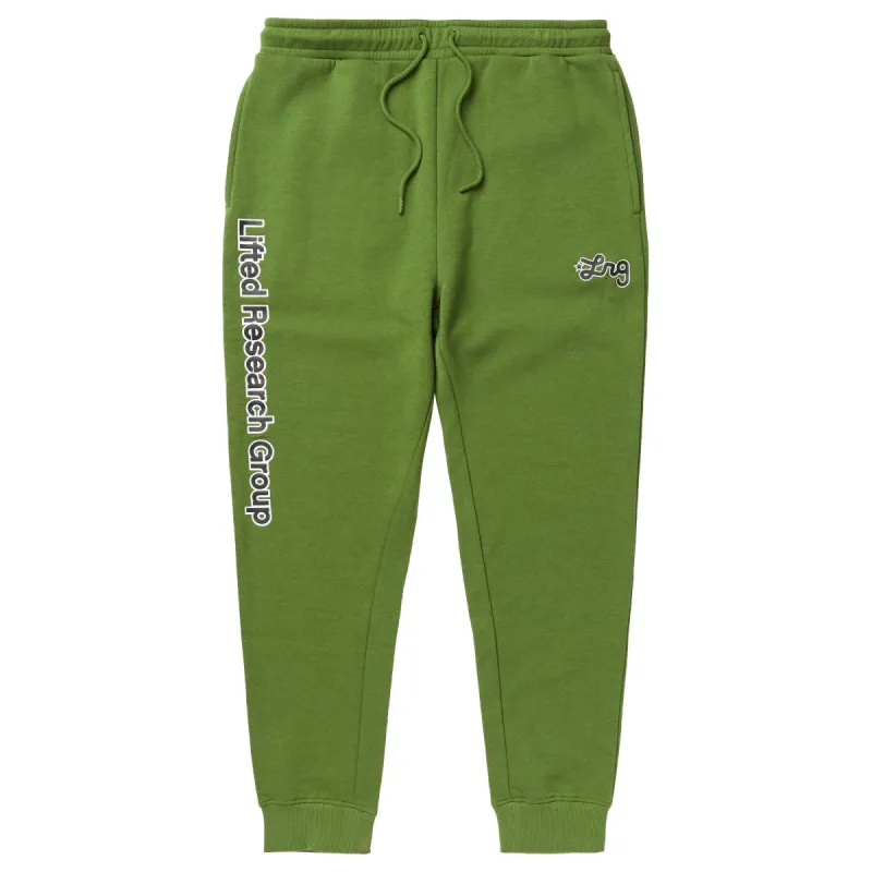 FRESHEST SCRIPT JOGGER SWEATPANTS - GREEN sold by Lrg