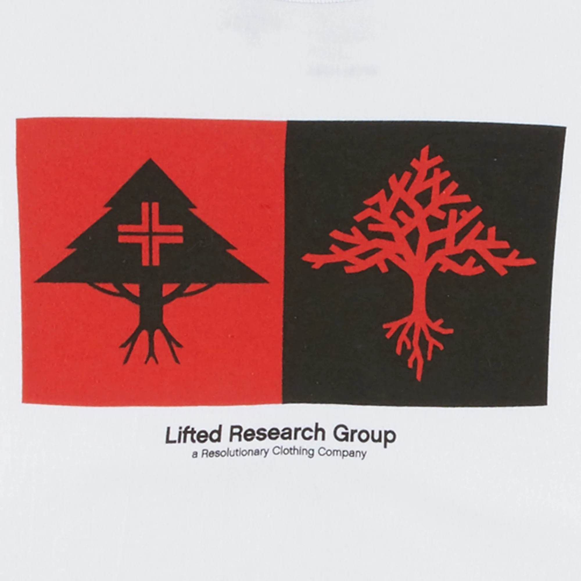 DOUBLE UP TREE TEE - WHITE sold by Lrg product image thumbnail 2