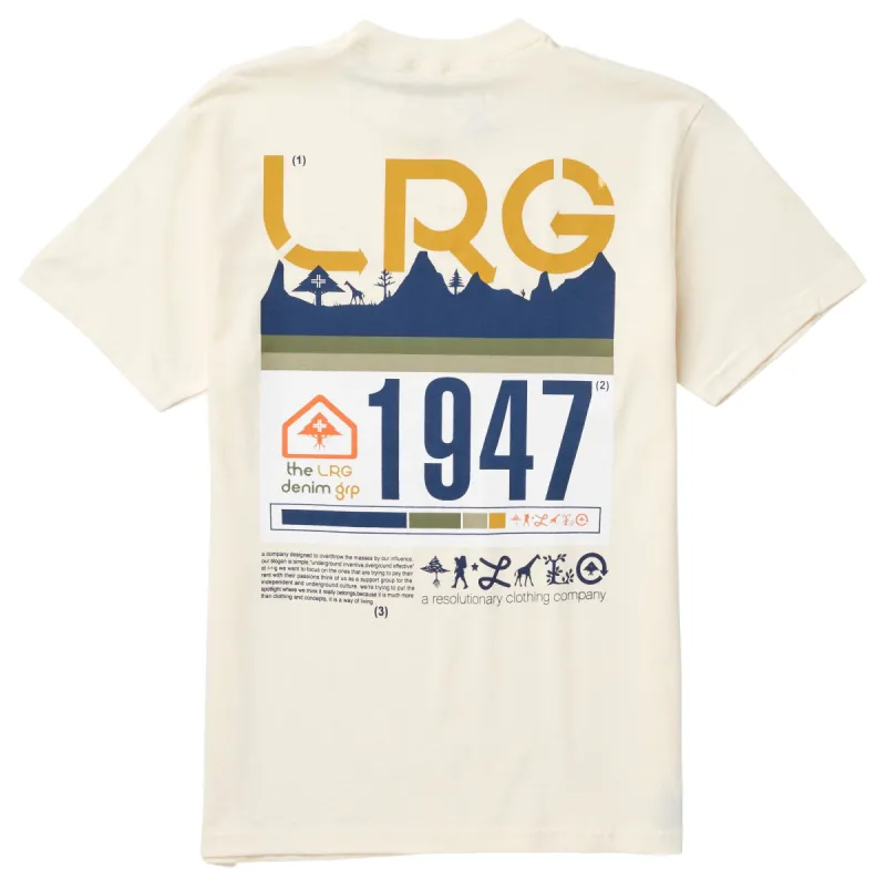 ROOTS & EQUIPMENT TEE - CREAM sold by Lrg