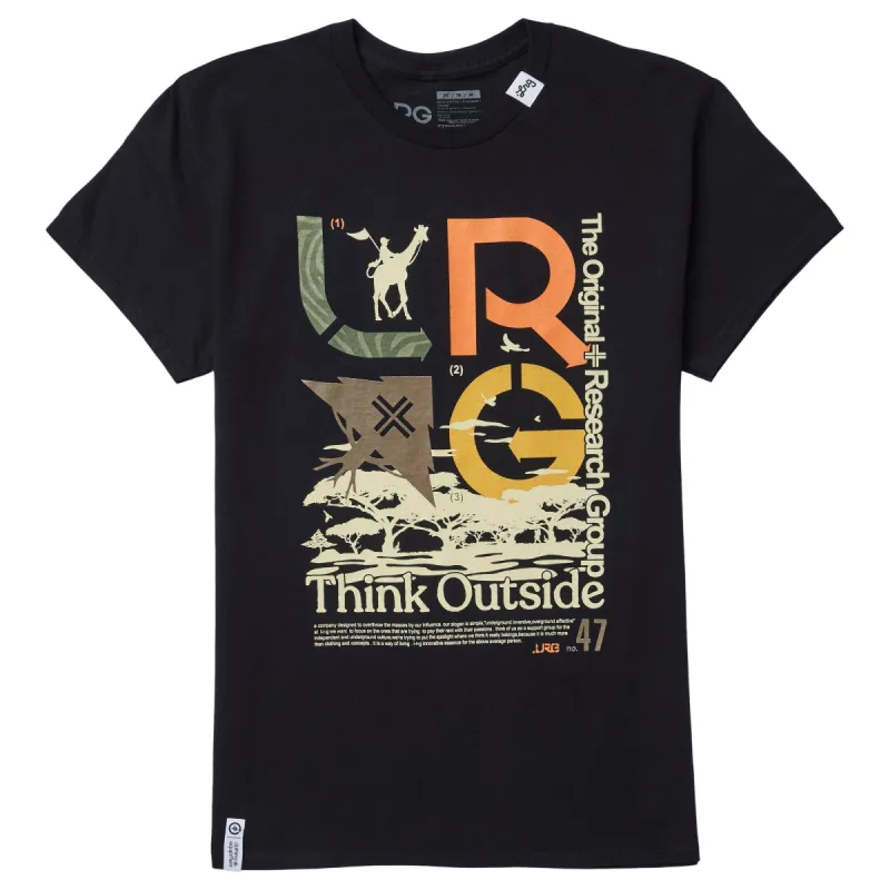 OUTSIDER TEE - BLACK sold by Lrg