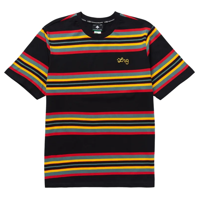 RUN DEEP SCRIPT KNIT TEE - BLACK sold by Lrg