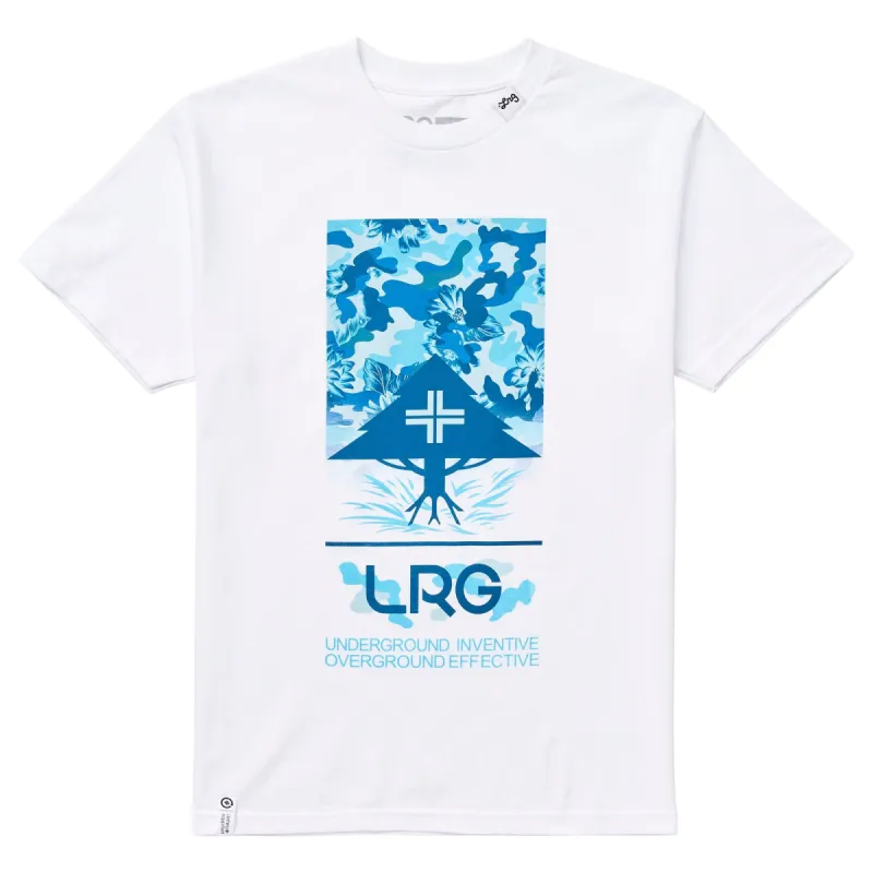 CAMO TRIBE TREE TEE - WHITE sold by Lrg