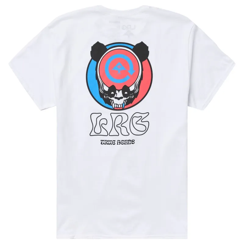 PANDA TRUE HEADS TEE - WHITE sold by Lrg