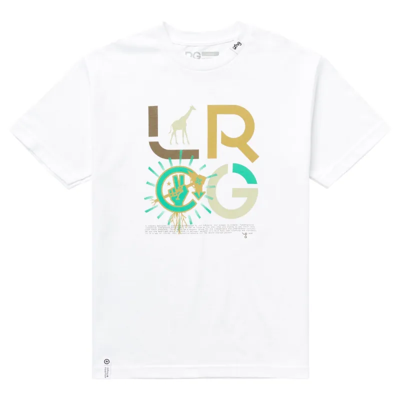 ICONS OF PEACE TEE - WHITE sold by Lrg