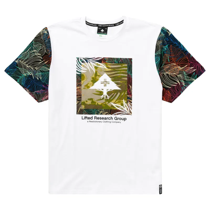 PEACE TREE KNIT TEE - WHITE sold by Lrg