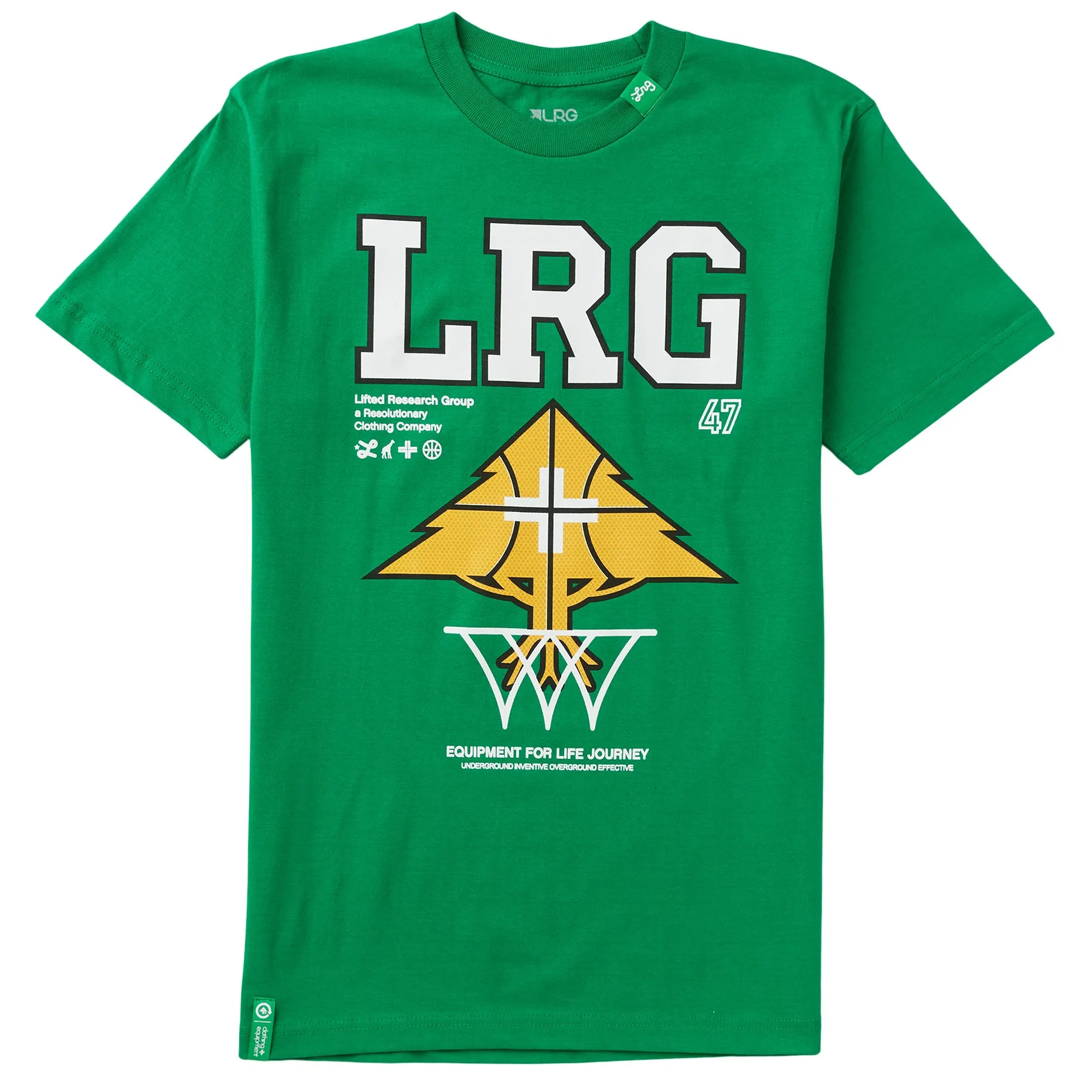 EQUIPT FOR LIFE TEE - KELLY GREEN sold by Lrg