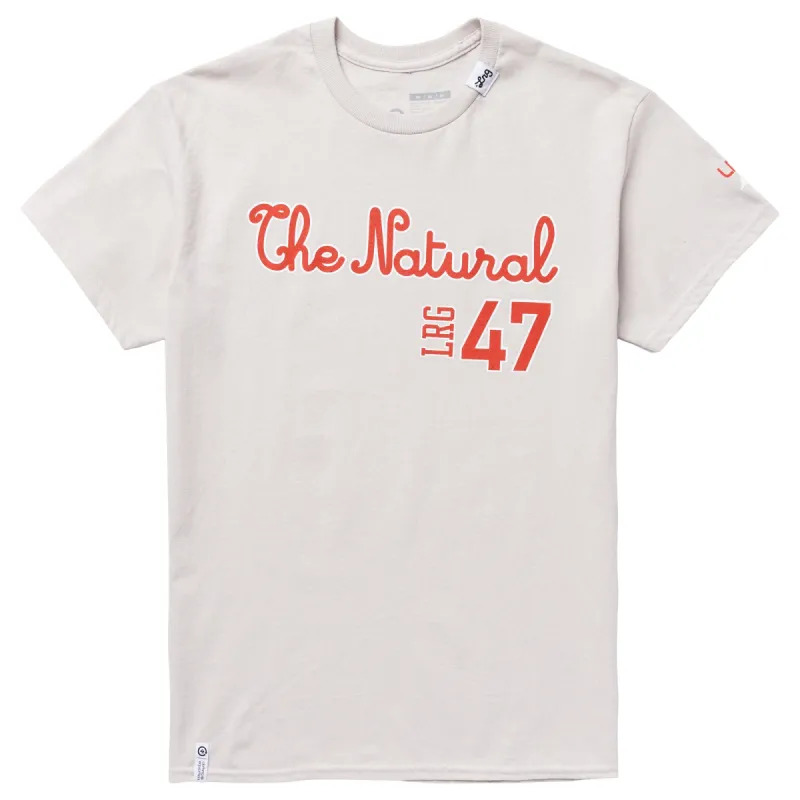 FLYOUT NATURAL 47 TEE - SILVER sold by Lrg
