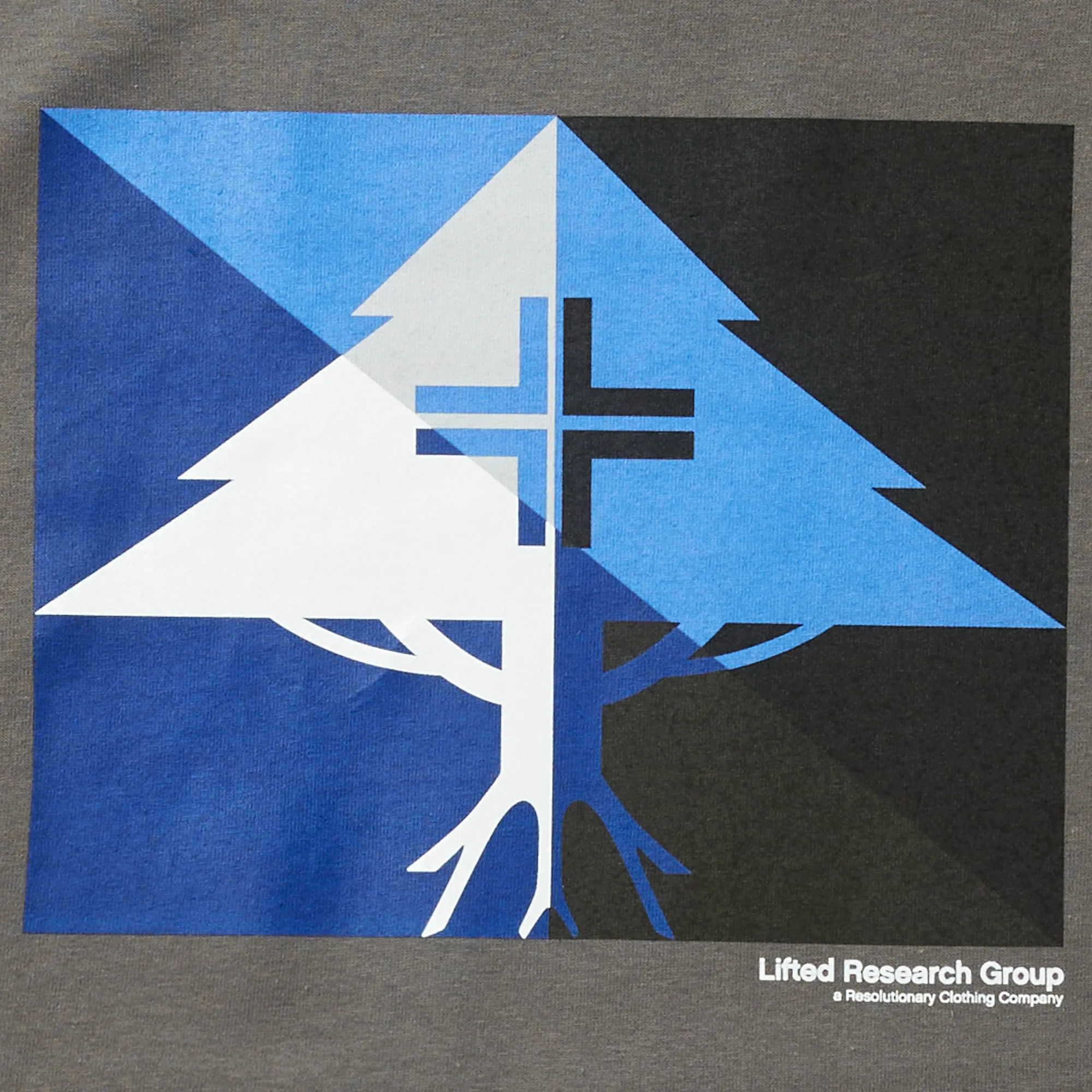 SHADED TEE - CHARCOAL sold by Lrg product image thumbnail 2