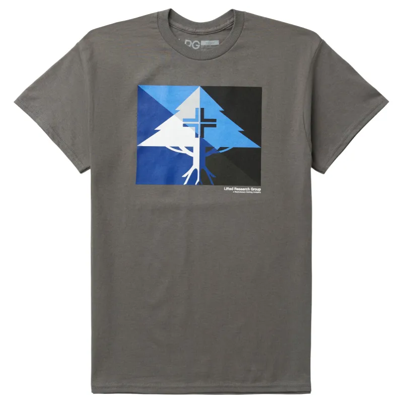 SHADED TEE - CHARCOAL sold by Lrg