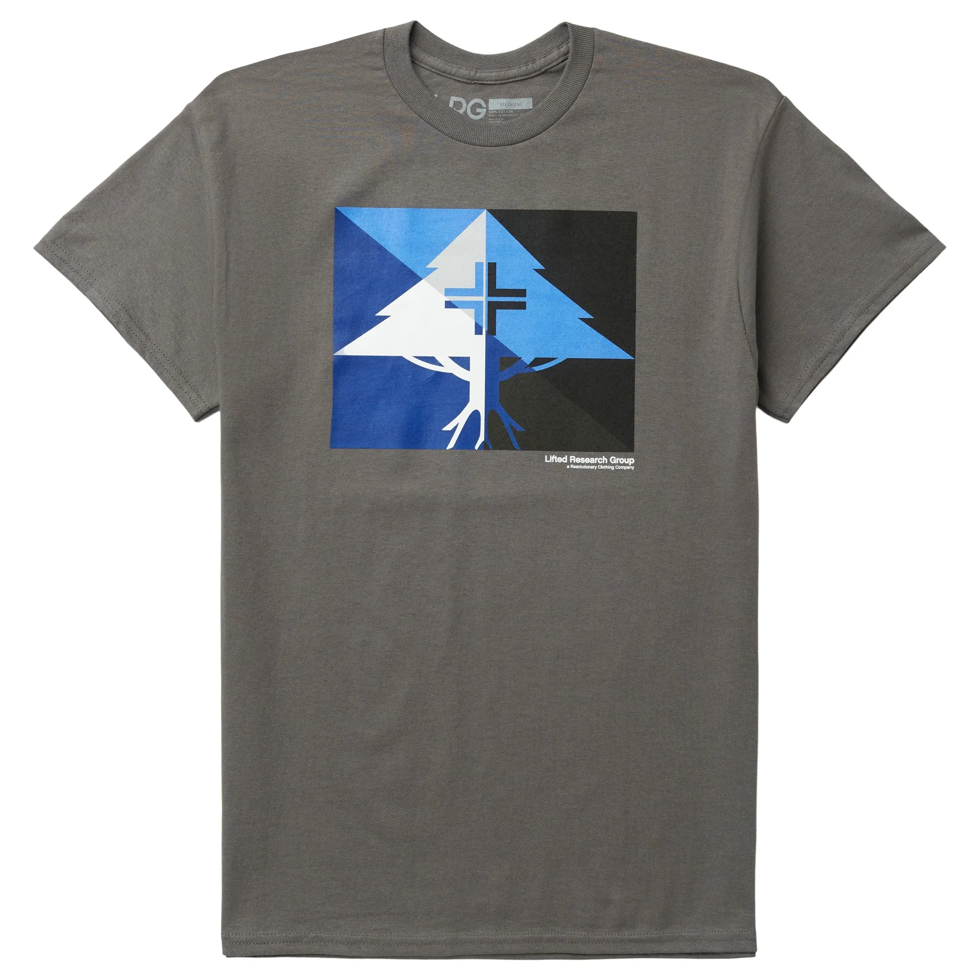 SHADED TEE - CHARCOAL sold by Lrg