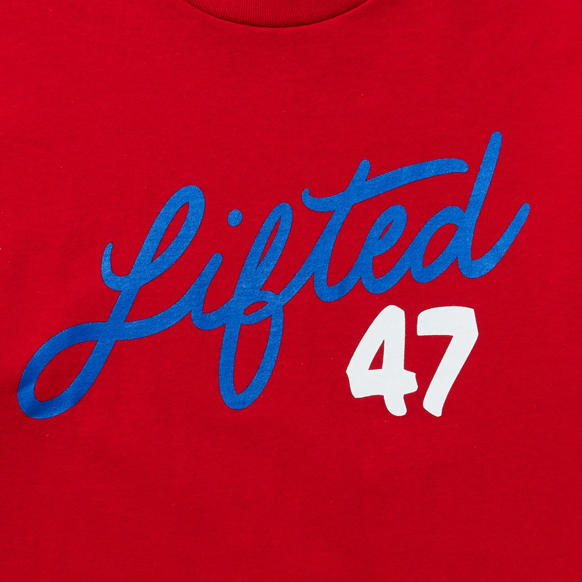 EFFECTIVE DUGOUT 47 TEE - RED sold by Lrg product image thumbnail 2