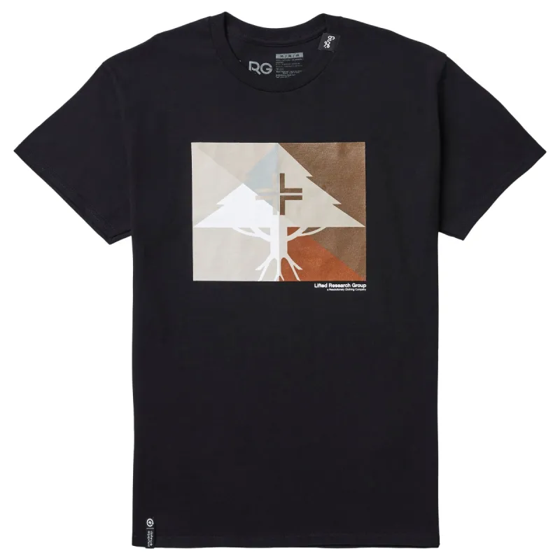 SHADED TEE - BLACK sold by Lrg