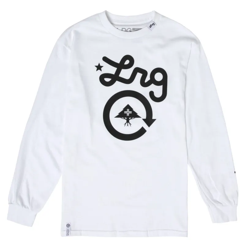 CYCLE LOGO LONG SLEEVE TEE - WHITE sold by Lrg