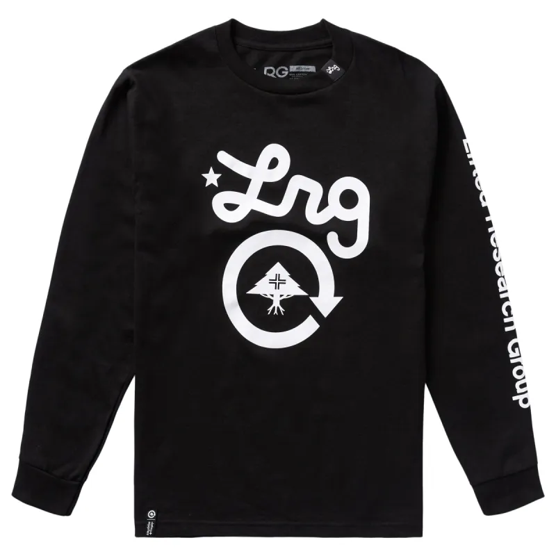 CYCLE LOGO LONG SLEEVE TEE - BLACK sold by Lrg