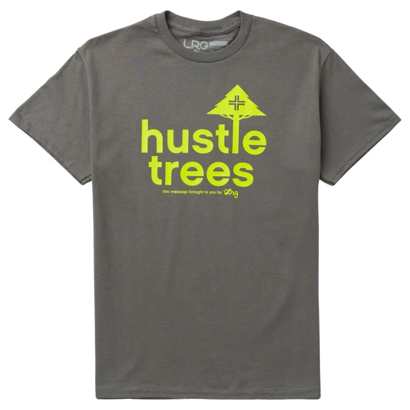 HUSTLE TREES TEE - CHARCOAL sold by Lrg