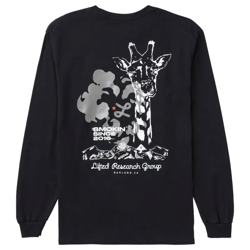 LRG X HORN BBQ SMOKIN LONG SLEEVE TEE - BLACK sold by Lrg