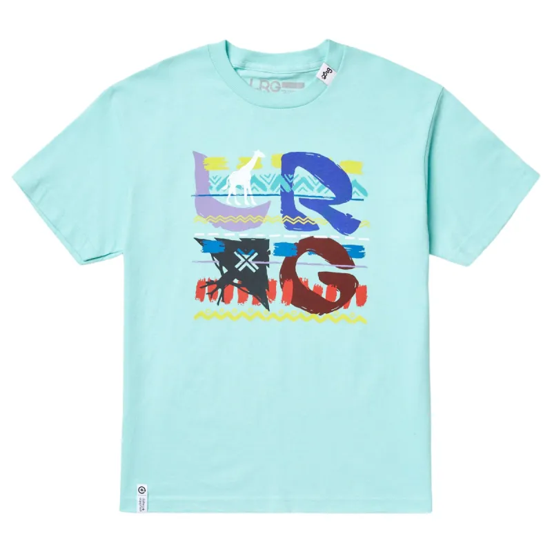 STACKED BASS TEE - CELADON sold by Lrg