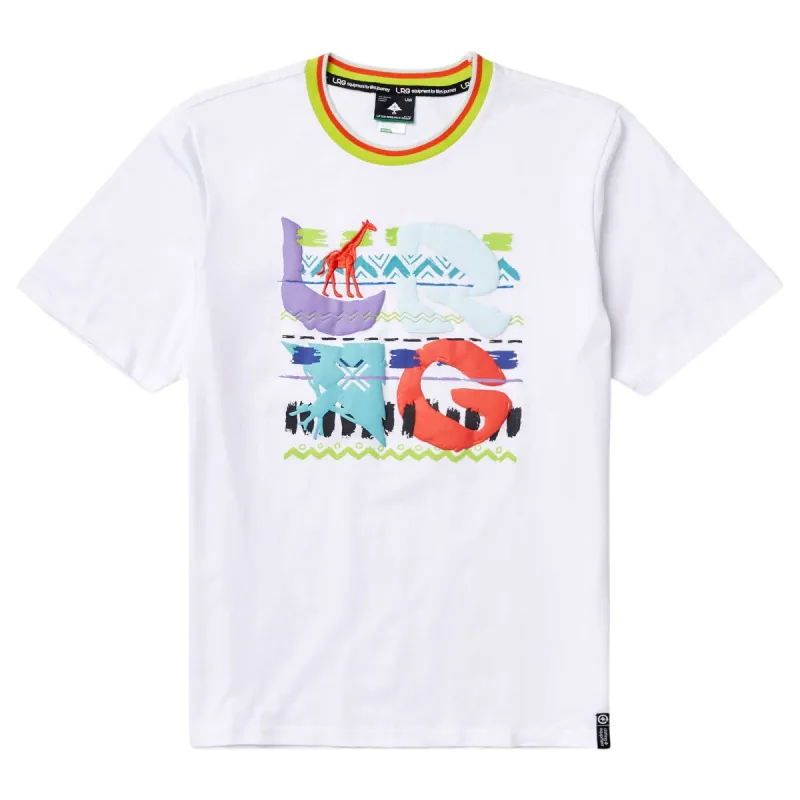 SPIRAL SOUND KNIT TEE - WHITE sold by Lrg