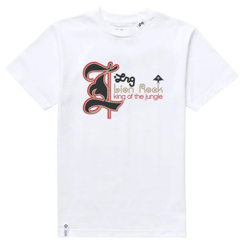 LION ROCK TEE - WHITE sold by Lrg