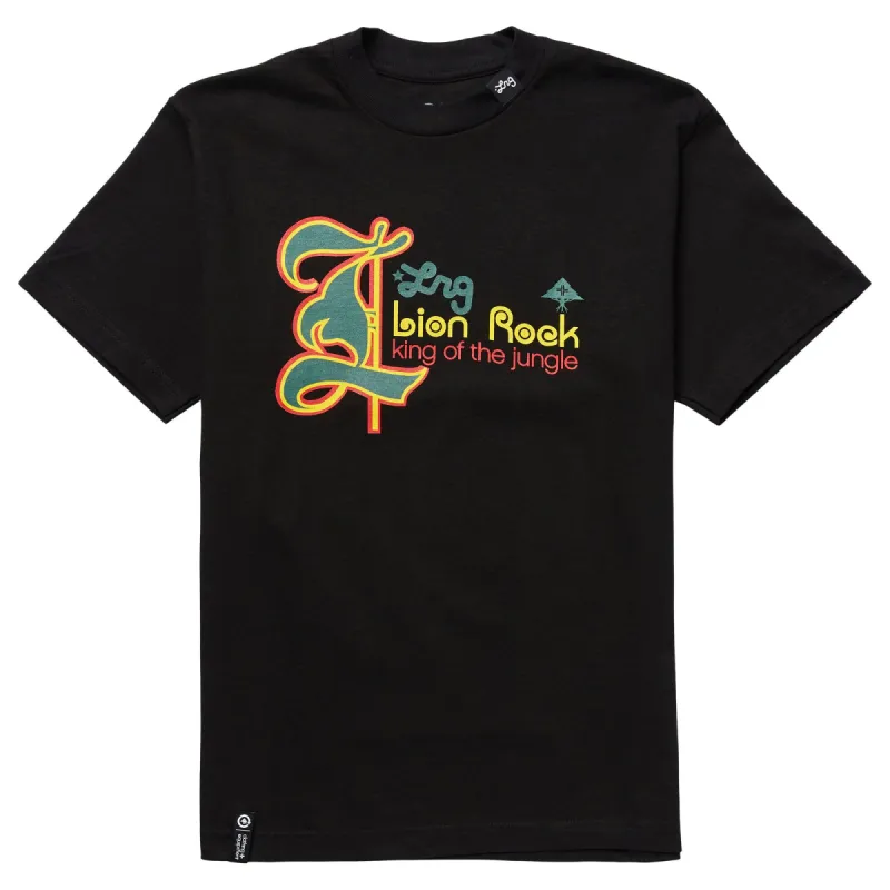 LION ROCK TEE - BLACK sold by Lrg