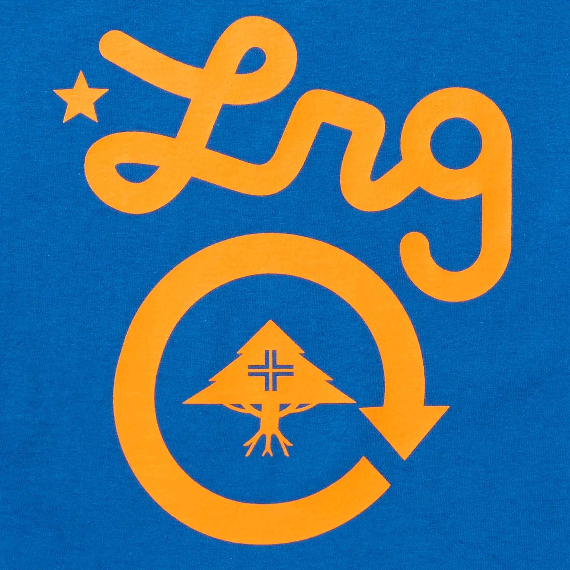 CYCLE LOGO TEE - ROYAL sold by Lrg product image thumbnail 2