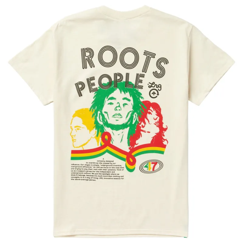 47 ROOTS PEOPLE TEE - CREAM sold by Lrg