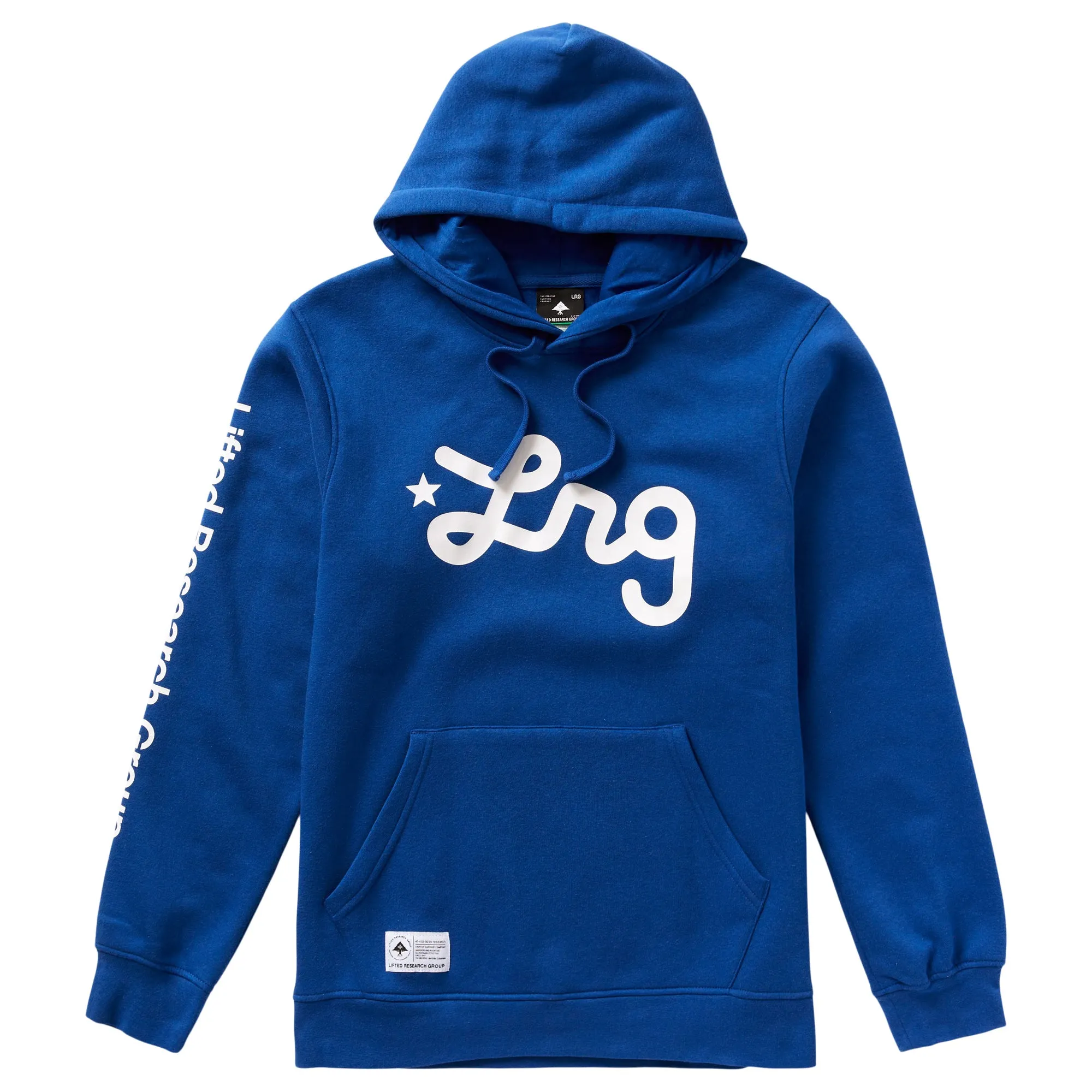 LIFTED SCRIPT PULLOVER HOODIE - BLUE sold by Lrg product image thumbnail 4