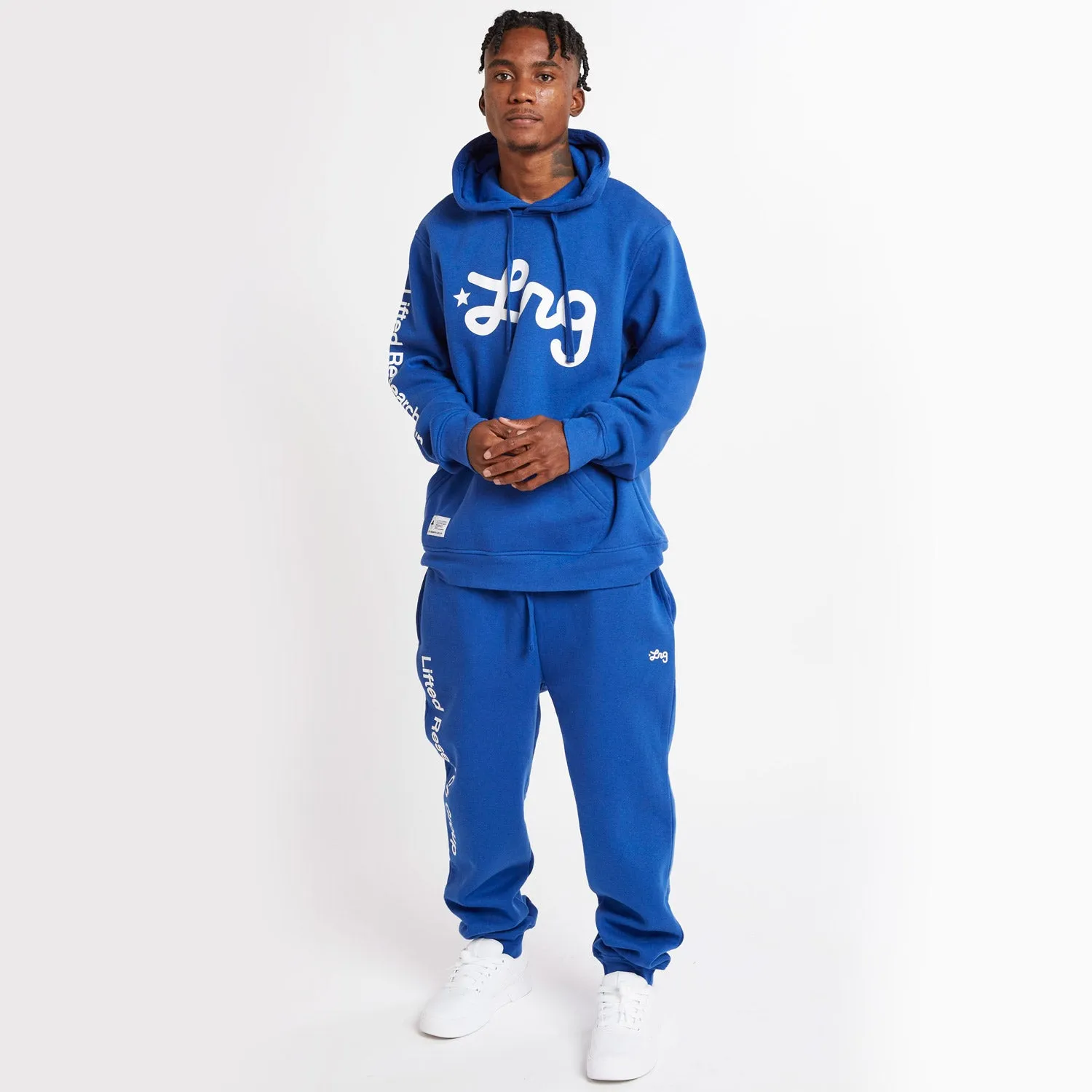 LIFTED SCRIPT PULLOVER HOODIE - BLUE sold by Lrg product image thumbnail 2
