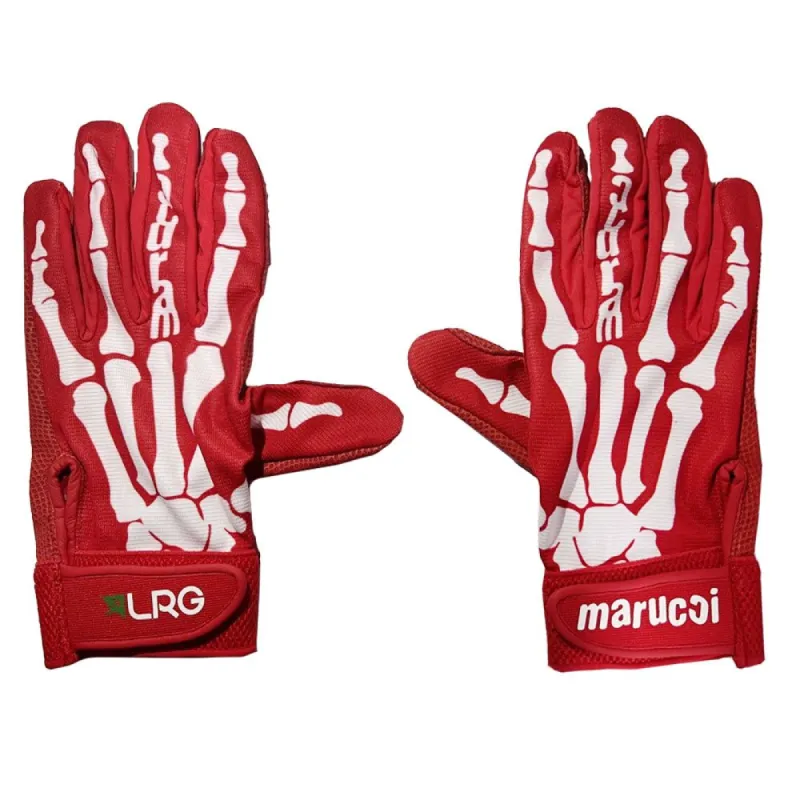 MARUCCI X LRG BATTING GLOVE - RED made by Lrg