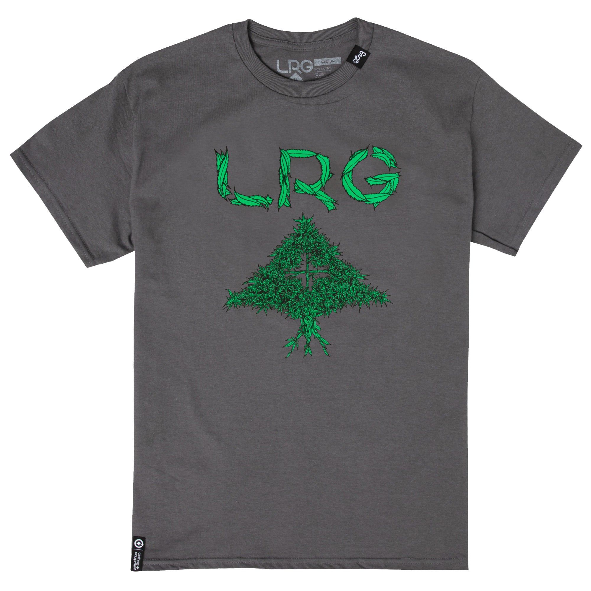 CHRONIC TREE TEE - CHARCOAL sold by Lrg
