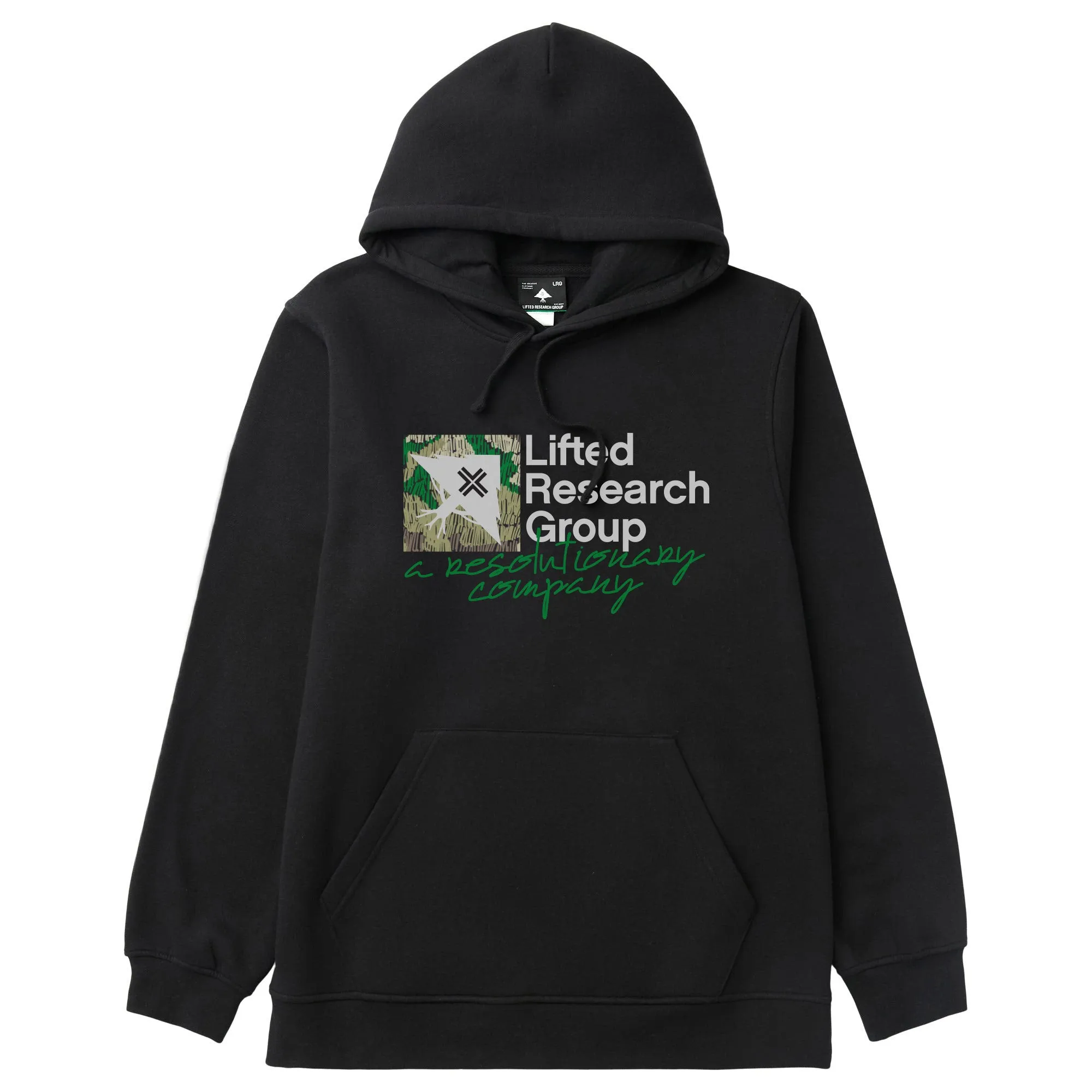 4700 SCRATCH RESOLUTION HOODIE - BLACK sold by Lrg