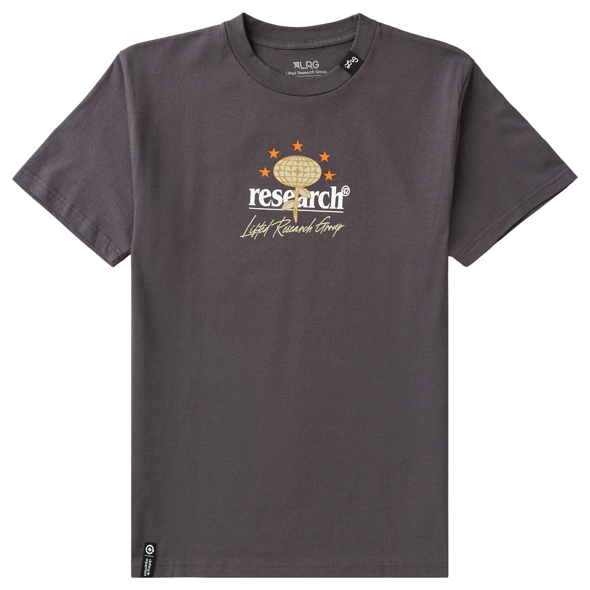 CREATIVE BLOOM TEE - CHARCOAL sold by Lrg product image thumbnail 2