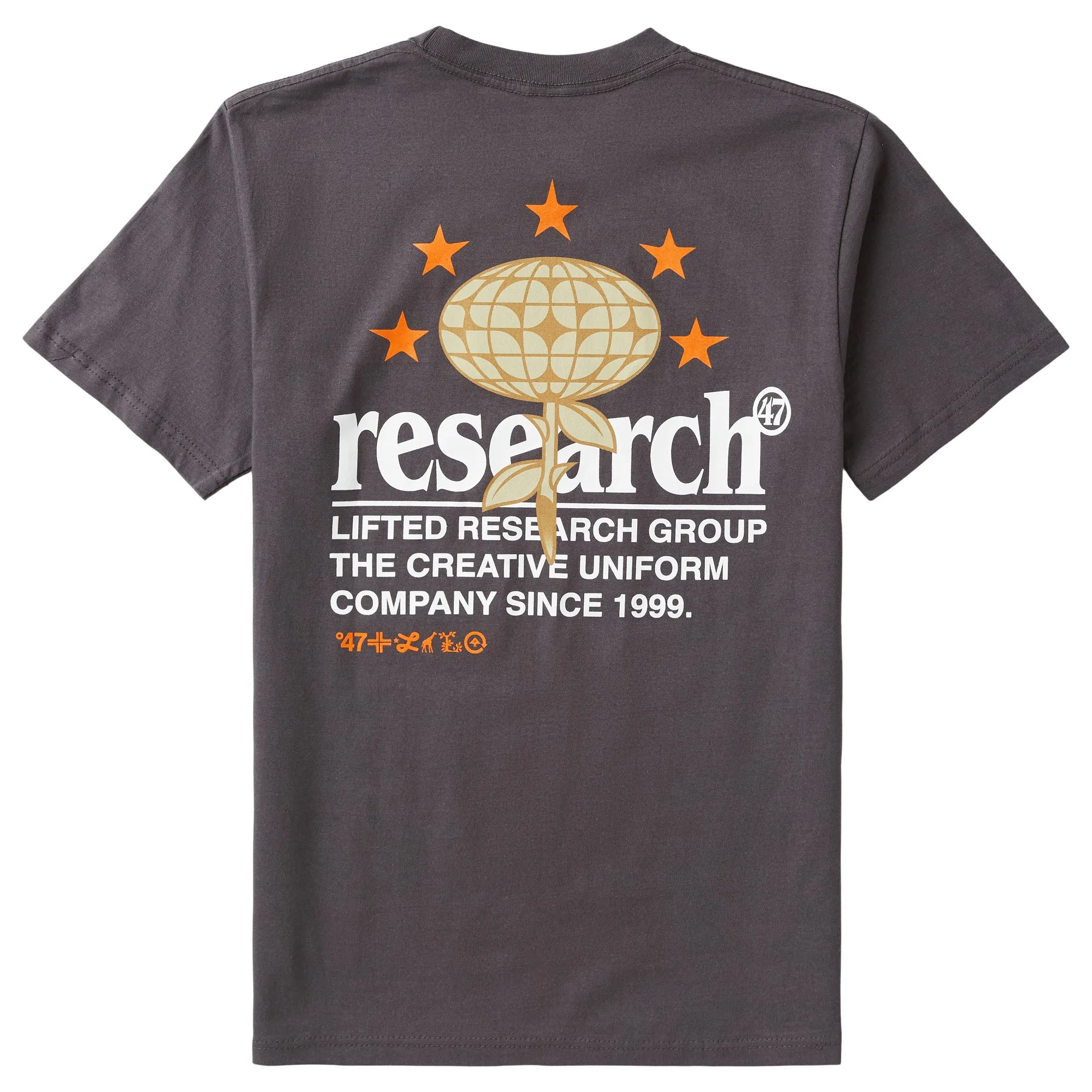 CREATIVE BLOOM TEE - CHARCOAL sold by Lrg