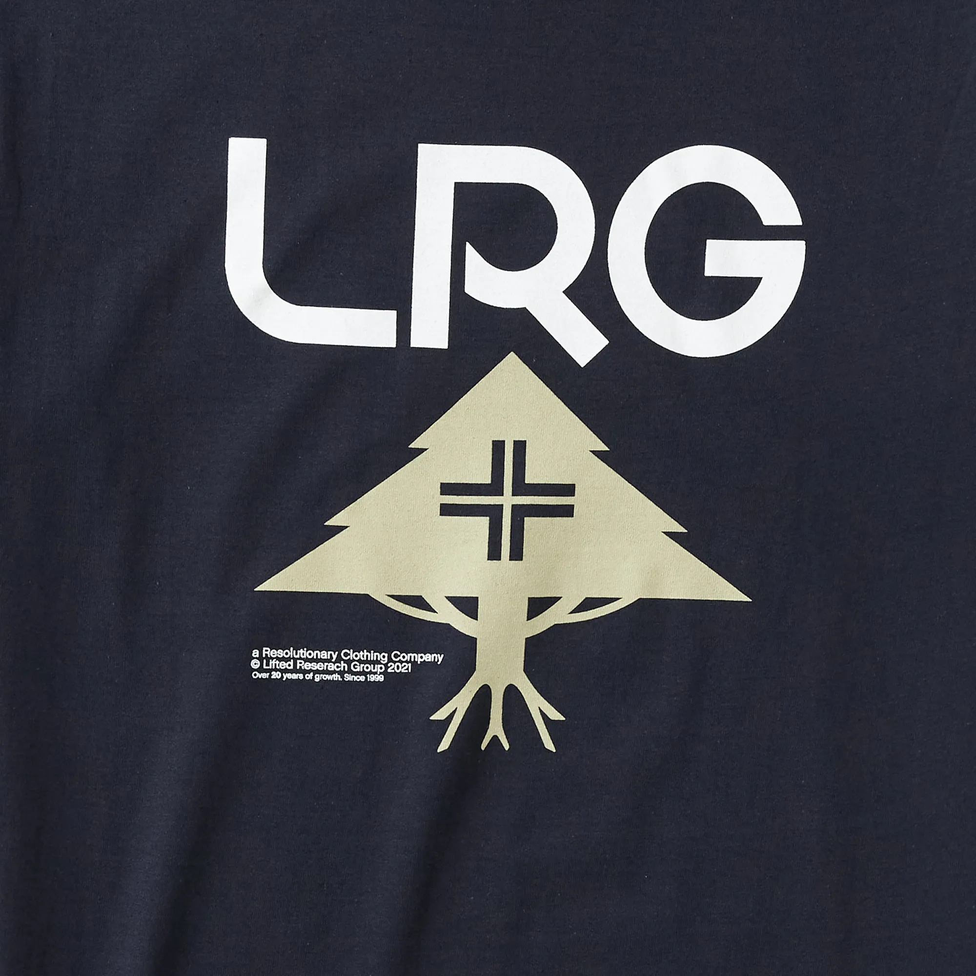 20 STACKED TEE - NAVY sold by Lrg product image thumbnail 2