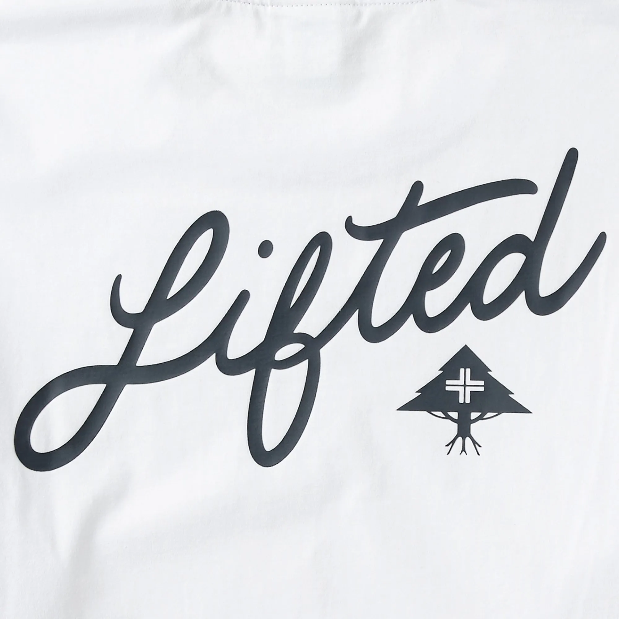 TREE HOUSE CREW KNIT - WHITE sold by Lrg product image thumbnail 4