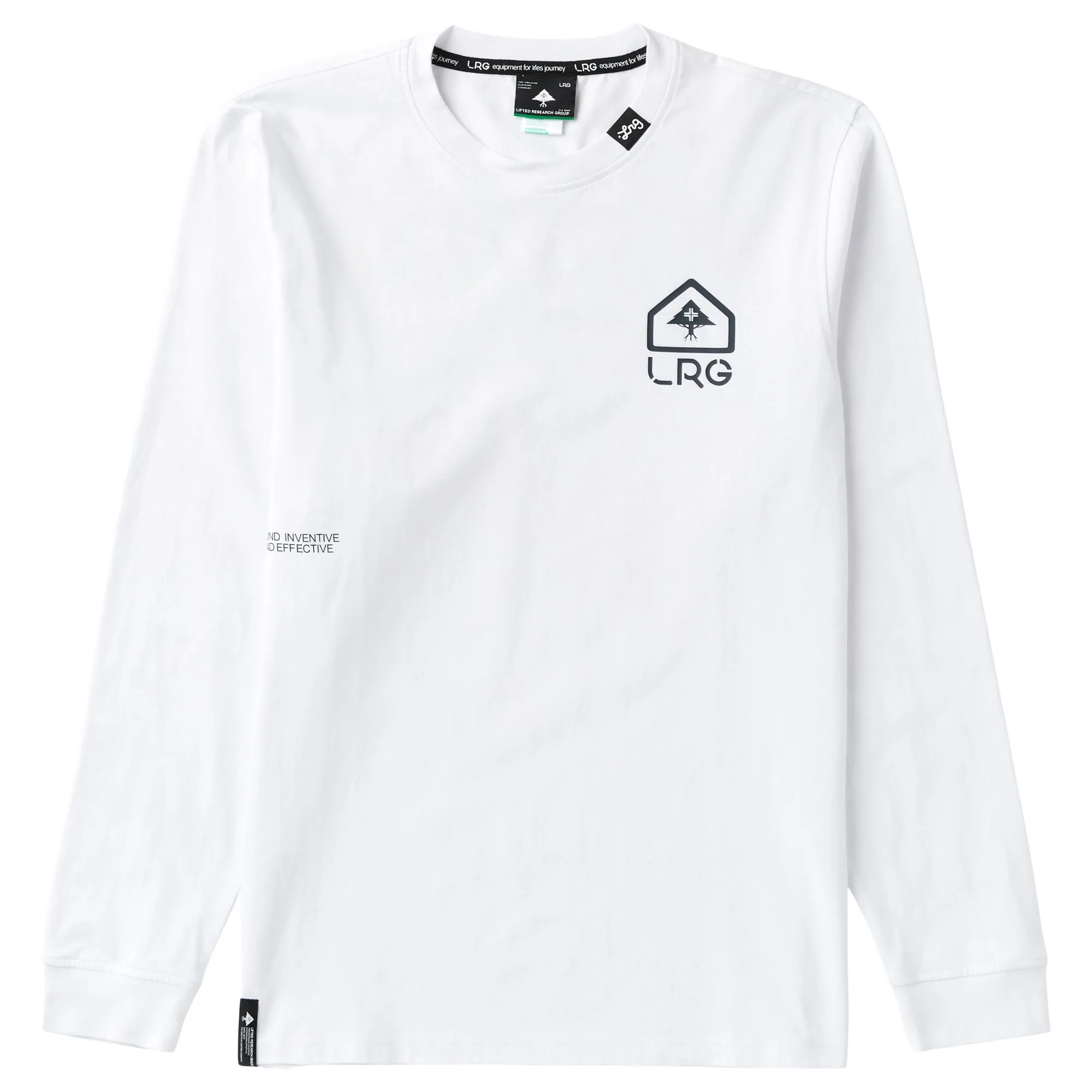 TREE HOUSE CREW KNIT - WHITE sold by Lrg