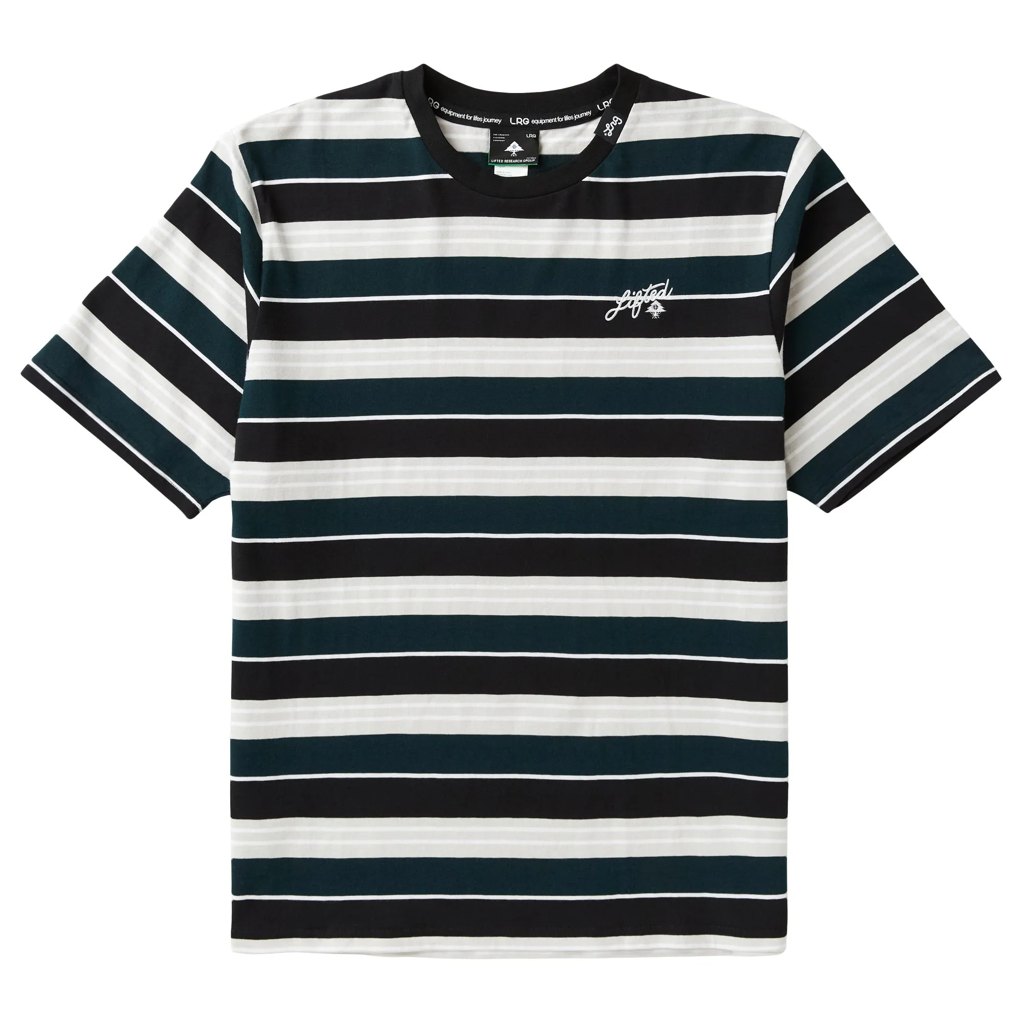VICE SCRIPT KNIT TEE - REFLECTING POND sold by Lrg