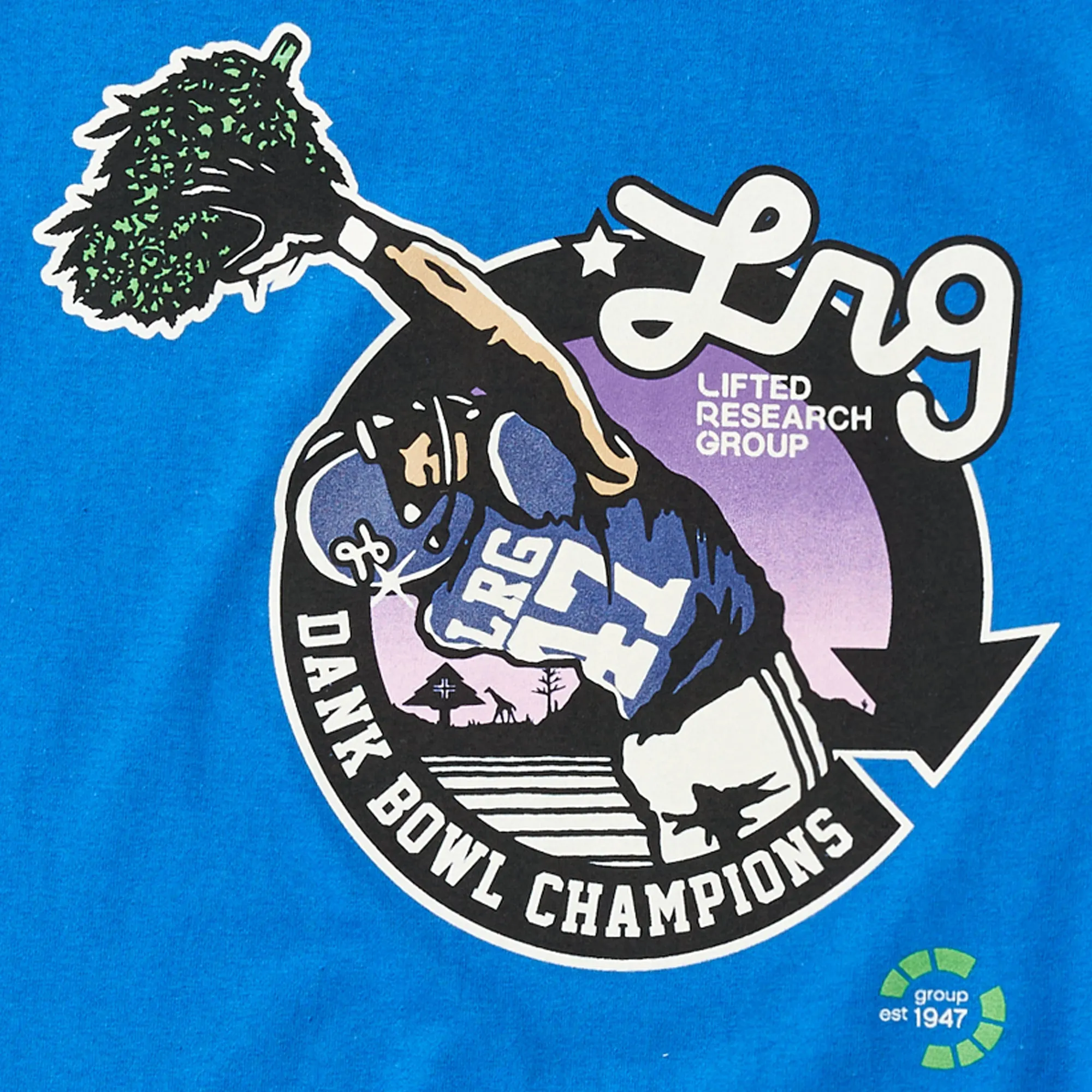 TOUCH DOWN NUG TEE - ROYAL sold by Lrg product image thumbnail 3