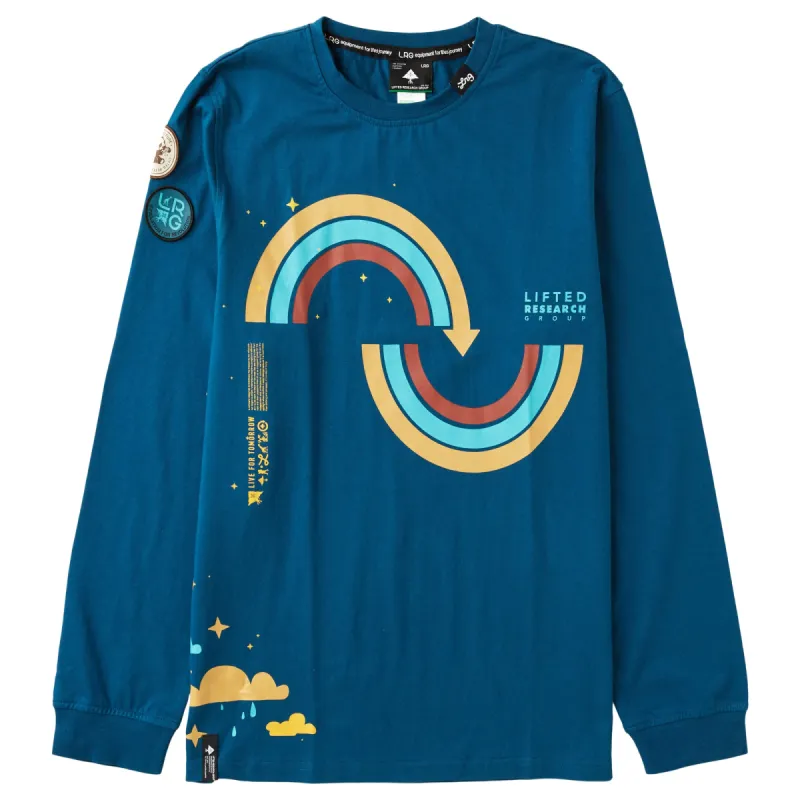 REVELATION LONG SLEEVE KNIT - NAVY sold by Lrg