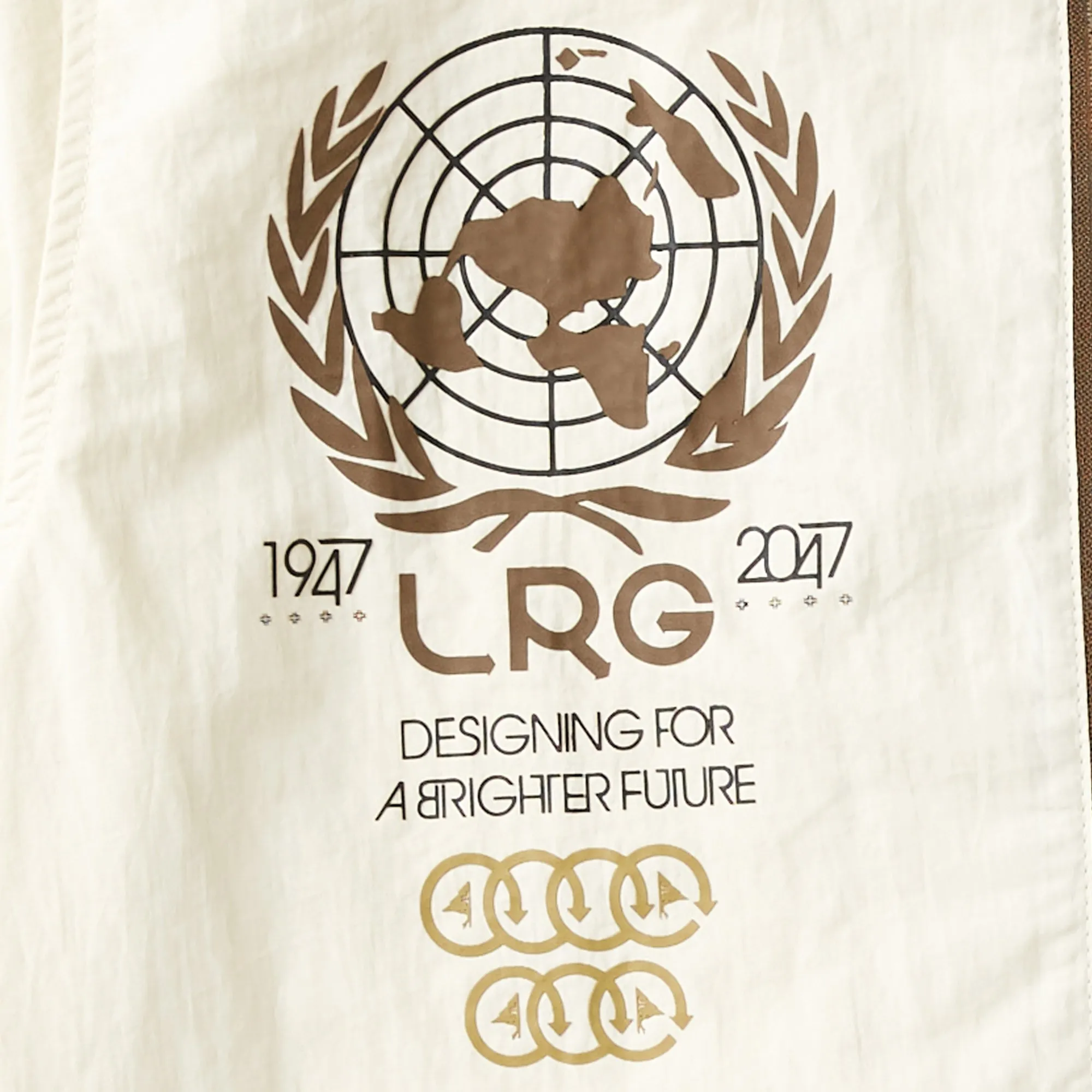 HUSTLE ATHLETIC ZIP SHIRT - WHITECAP GRAY sold by Lrg product image thumbnail 2