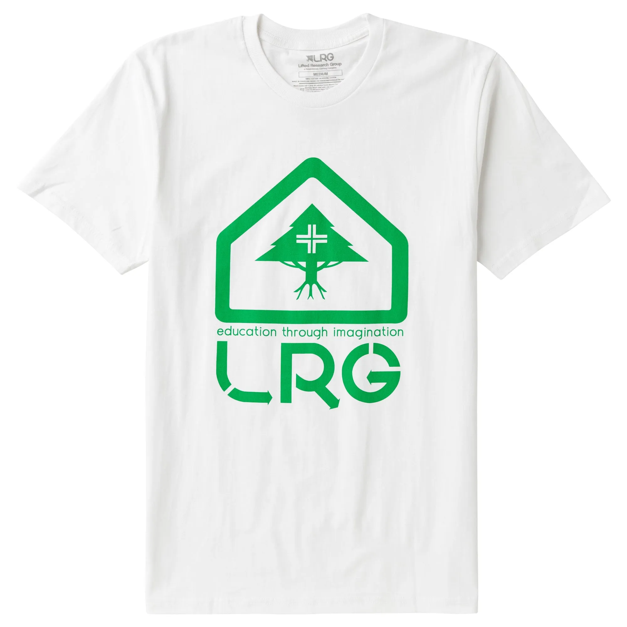 4700 LOGO BOX TREE TEE - WHITE sold by Lrg
