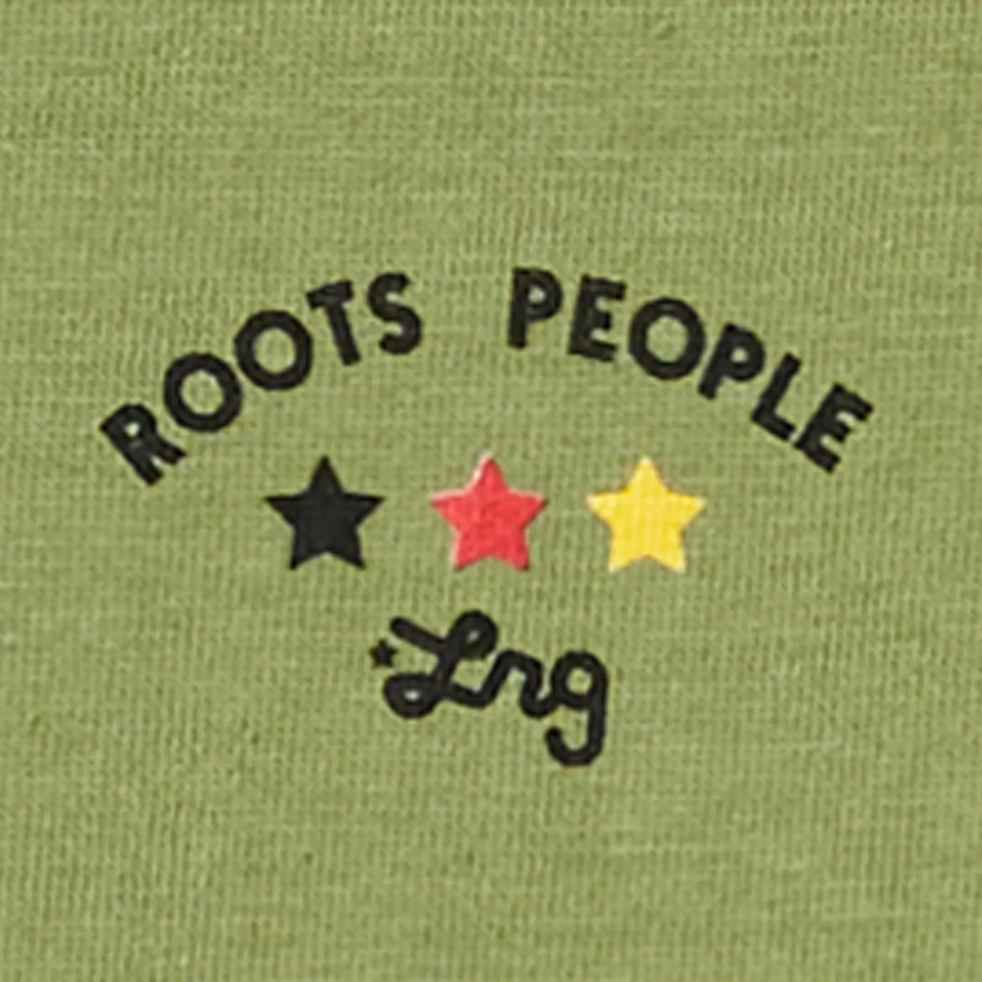 4700 ROOTS PEOPLE TREE TEE - OLIVE sold by Lrg product image thumbnail 3