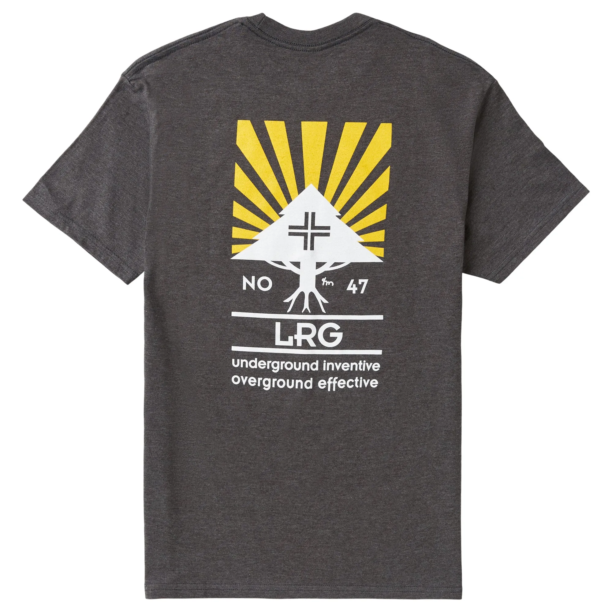4700 RISING TREE TEE - CHARCOAL HEATHER sold by Lrg
