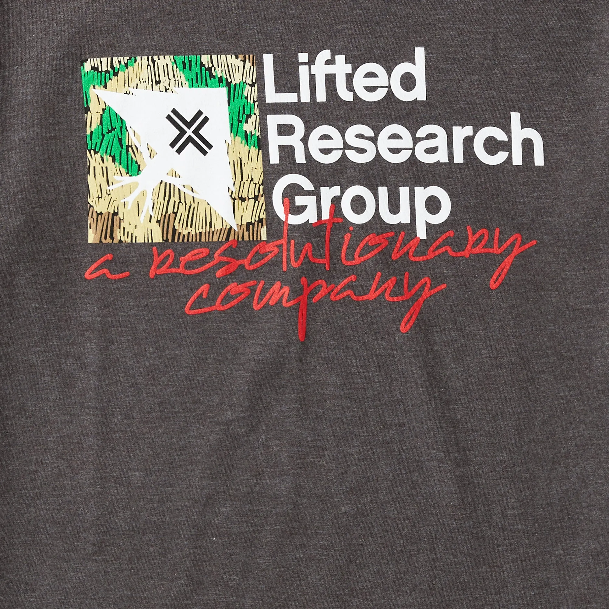 4700 NATURAL RESOLUTION TEE - CHARCOAL HEATHER sold by Lrg product image thumbnail 2