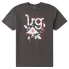 4700 CYCLE LEAVES TEE - CHARCOAL HEATHER sold by Lrg