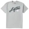 4700 ANGLED SCRIPT TEE - ATHLETIC HEATHER sold by Lrg