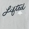 4700 ANGLED SCRIPT TEE - ATHLETIC HEATHER sold by Lrg