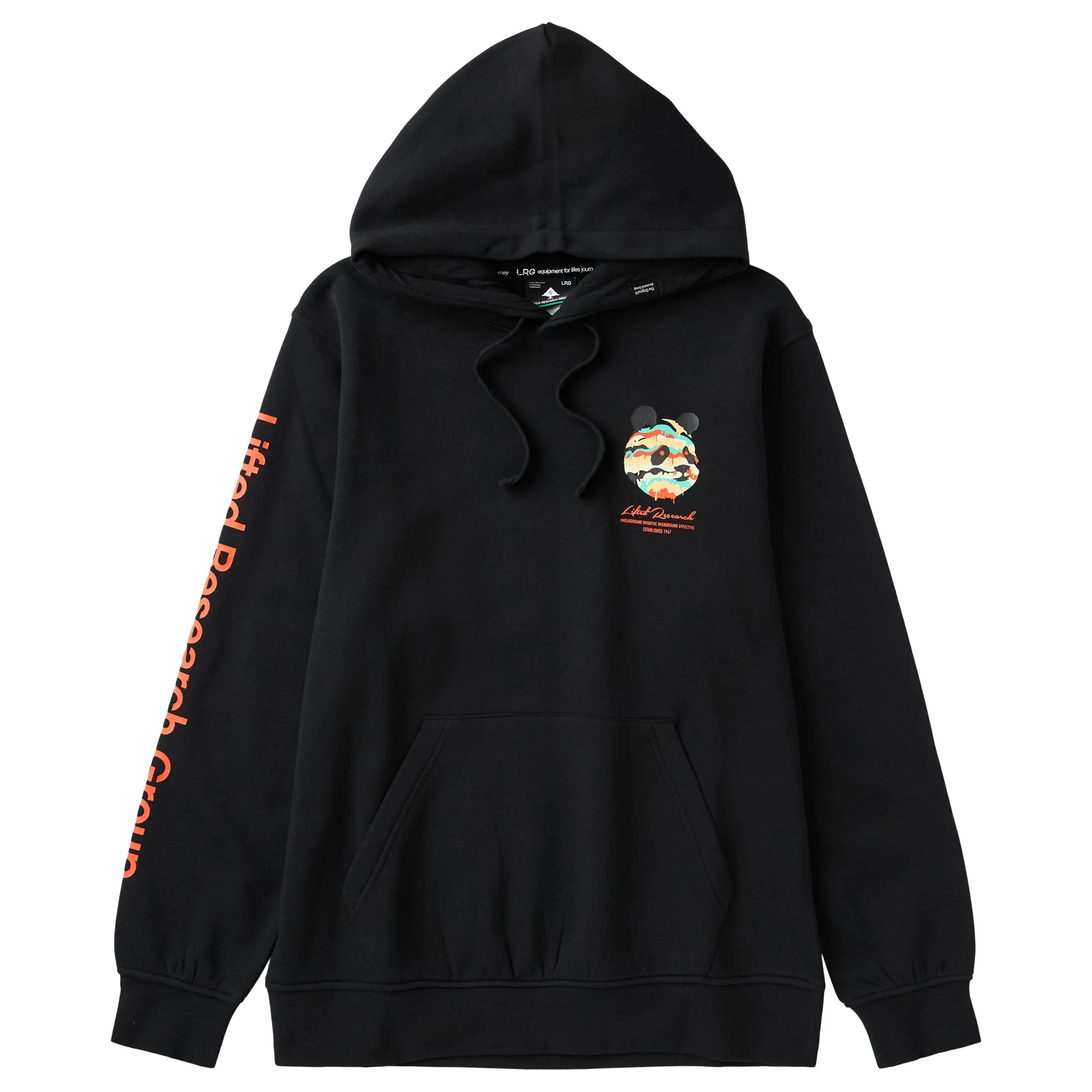 LIFTED PANDA DRIP PULLOVER HOODIE - BLACK sold by Lrg