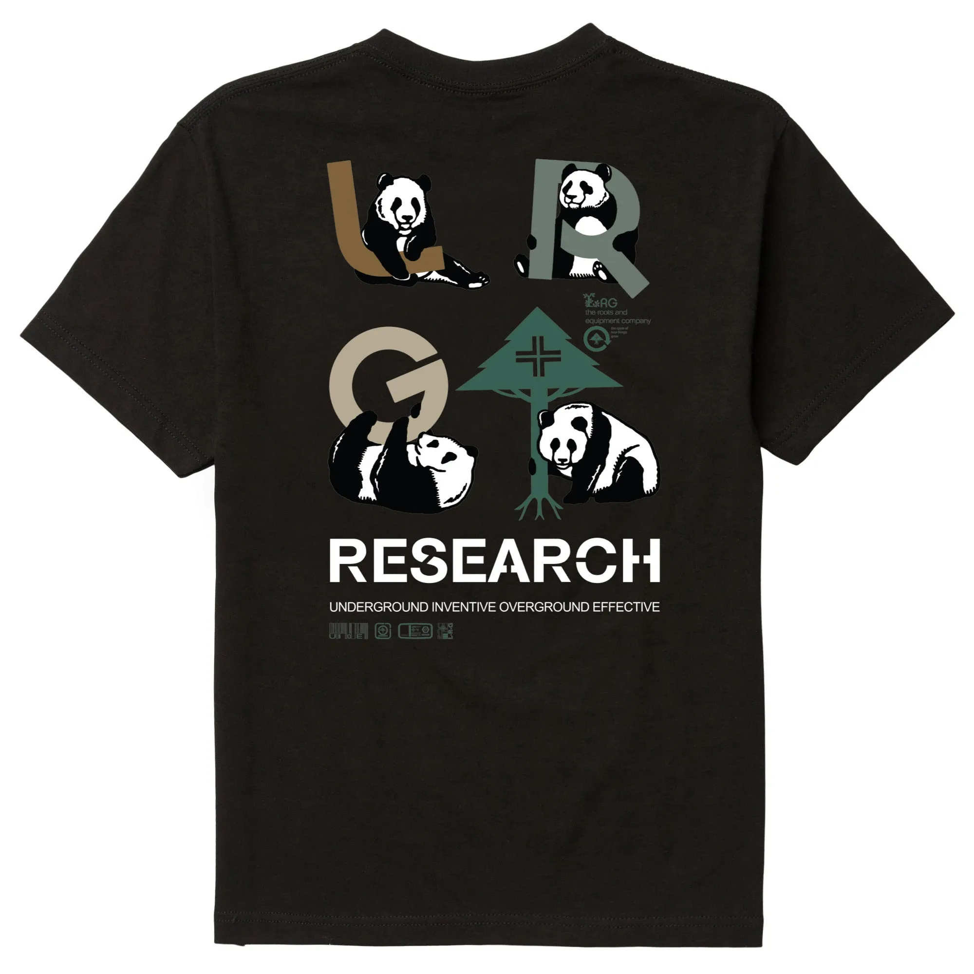 NEVER GROW UP TEE - BLACK sold by Lrg